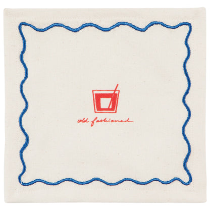 Happy Hour Printed Cocktail Napkins Set of 4 Assorted