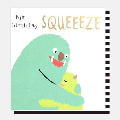 Happy Birthday Big Squeeze Card
