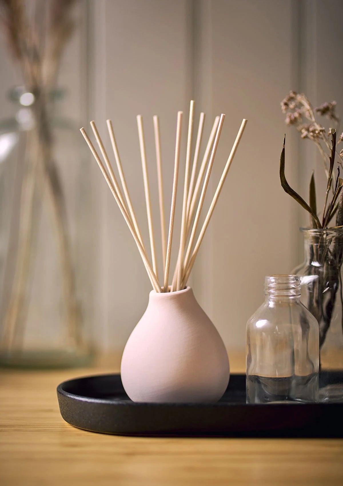 Parisian Rose Reed Diffuser - Rose Bergamot and Violet