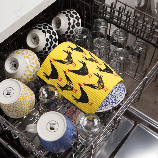 Swedish Dishcloth Chicken Scratch