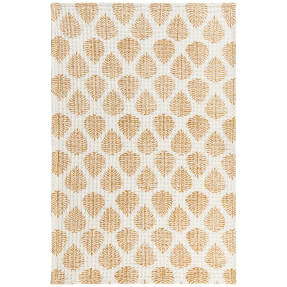 Arbor Block Print Waffle Dishtowel