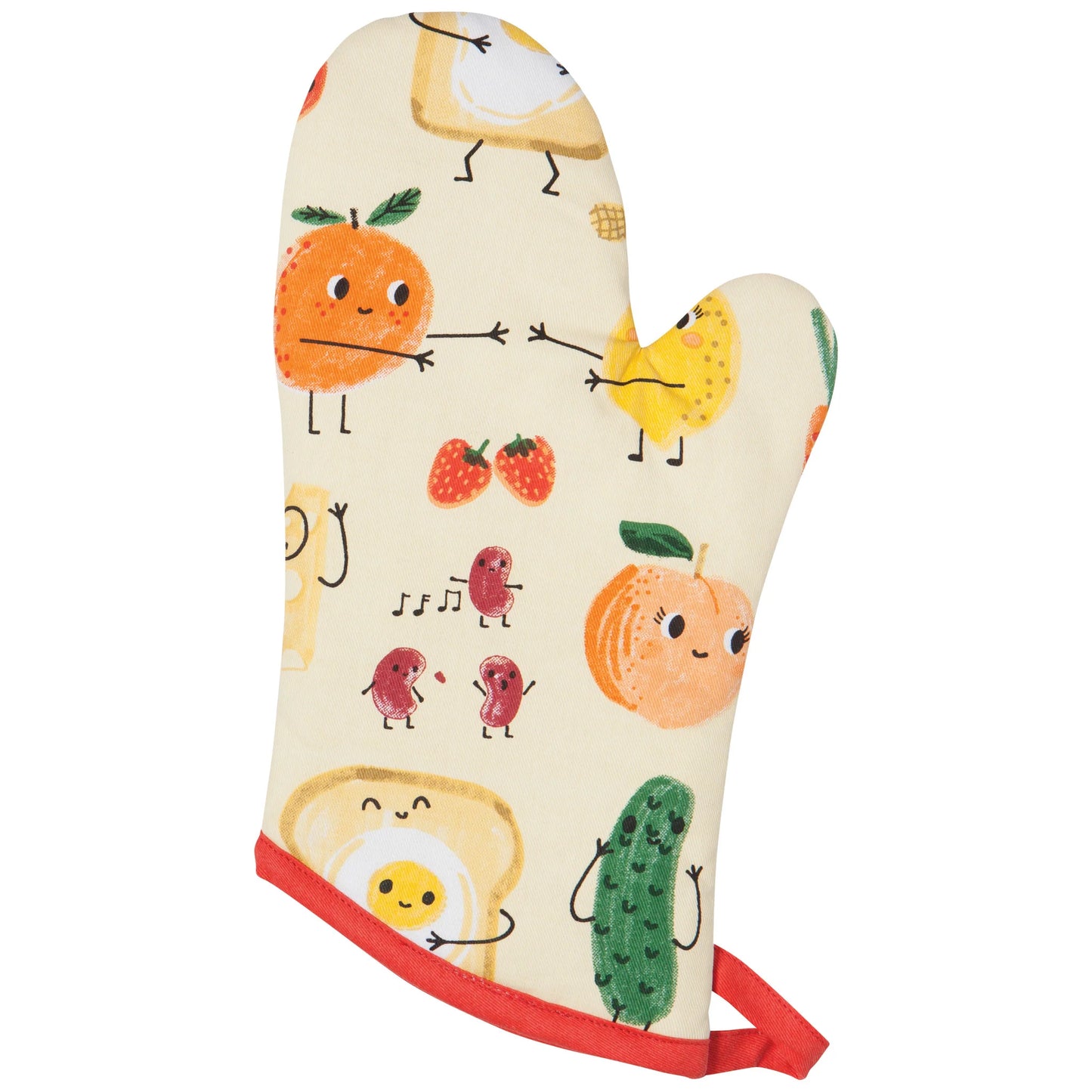 Funny Food Oven Mitt Set of 2