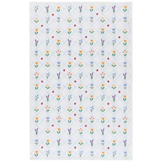 Hand Picked Printed Dishtowel