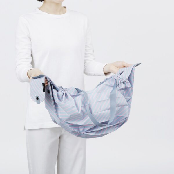 Shupatto Compact Reusable Bag Large Asahi Morning Sun