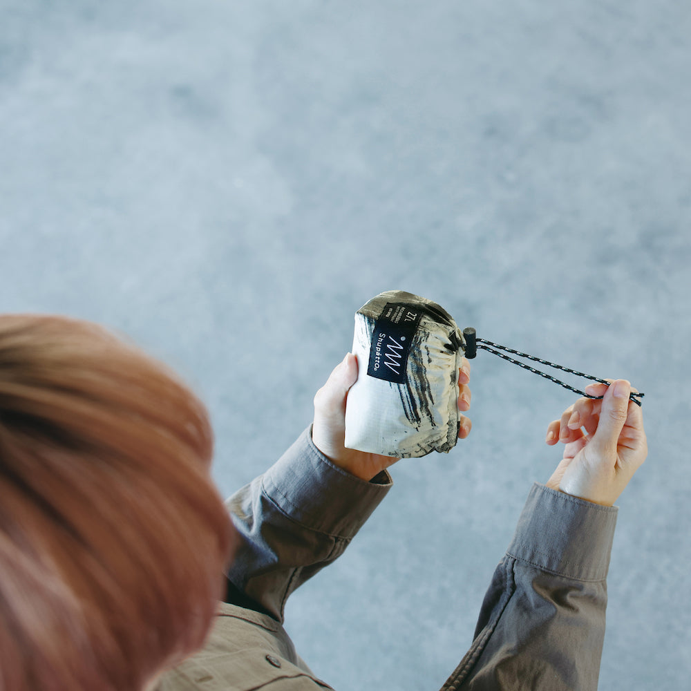 Marna Shupatto Packable Bag 8L White Birch