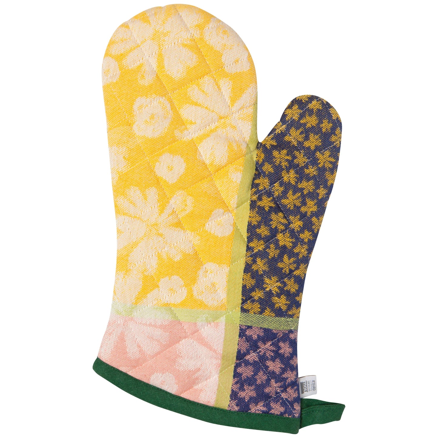 Full Bloom Jacquard Mitt Set of 2