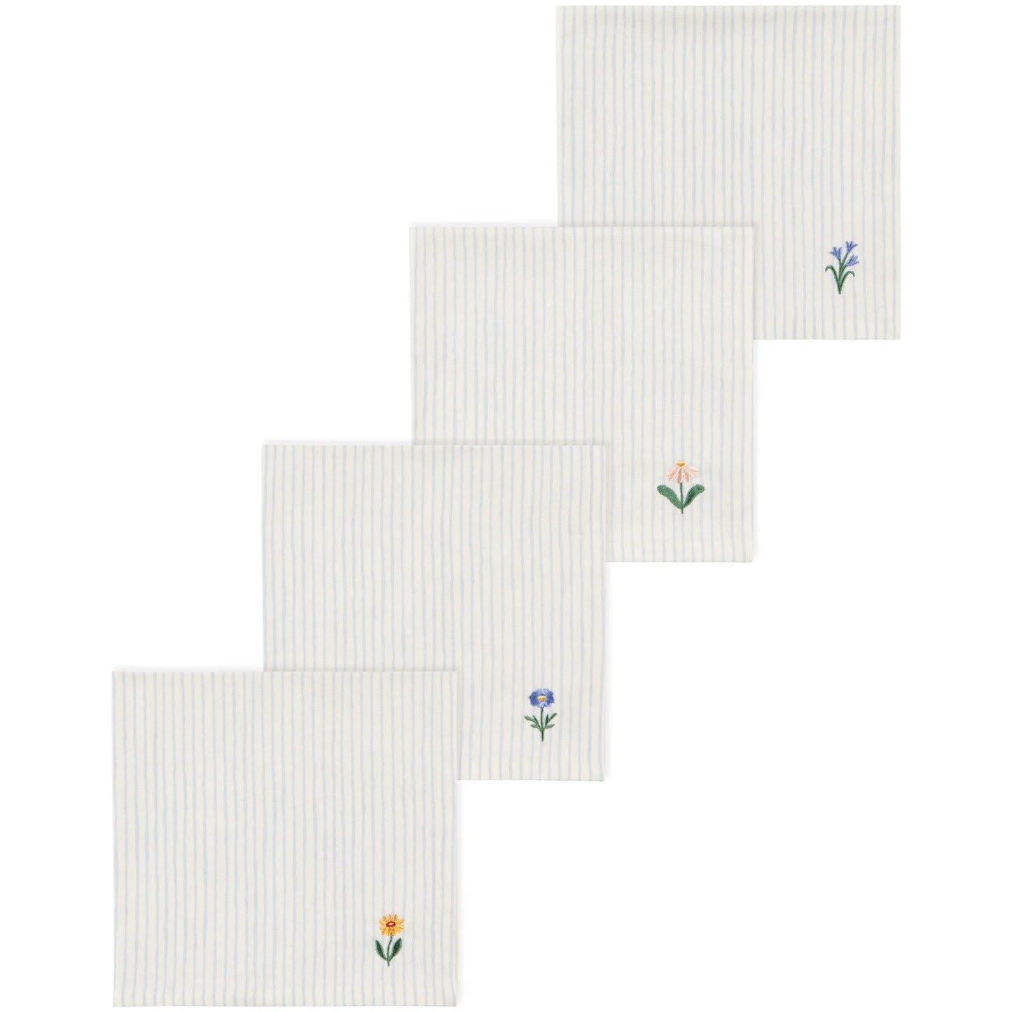 Hand Picked Printed Napkins Set of 4 Assorted