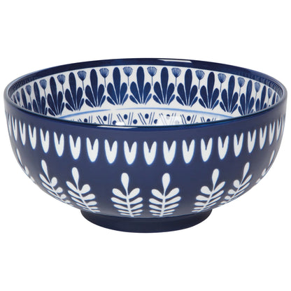 8" Large Porto Stamped Bowl