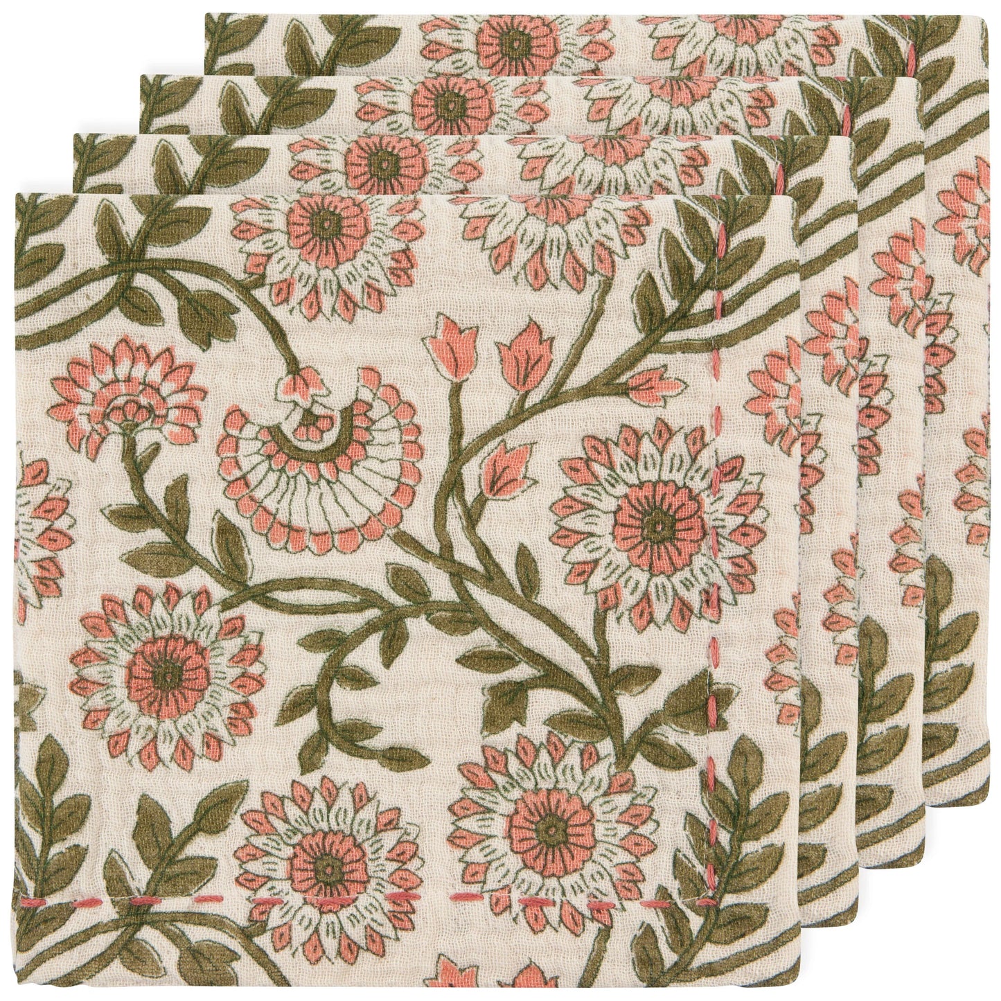 Thicket Kantha Double Weave Napkins Set of 4