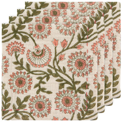 Thicket Kantha Double Weave Napkins Set of 4