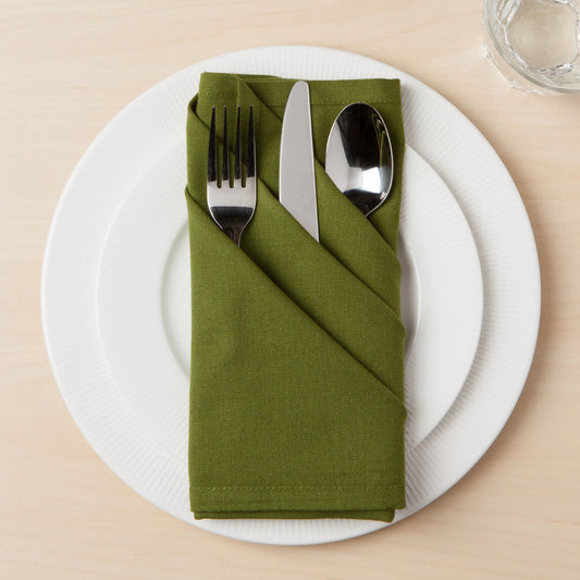 Spectrum Fir Green Napkin Set Of 4