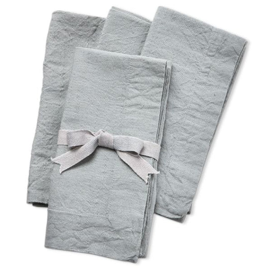 Threads Slub Napkin S/4 Light Grey