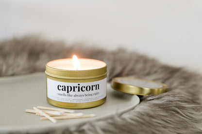 Capicorn Candle