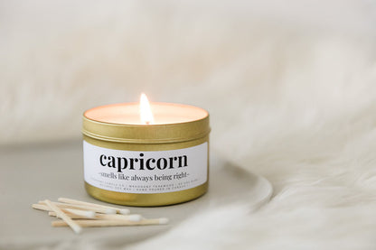 Capicorn Candle