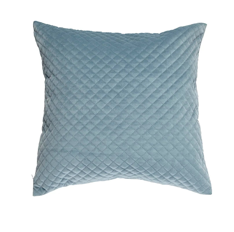 Luxe Velvet Pillow Cushion Dusty Aqua Cover Only
