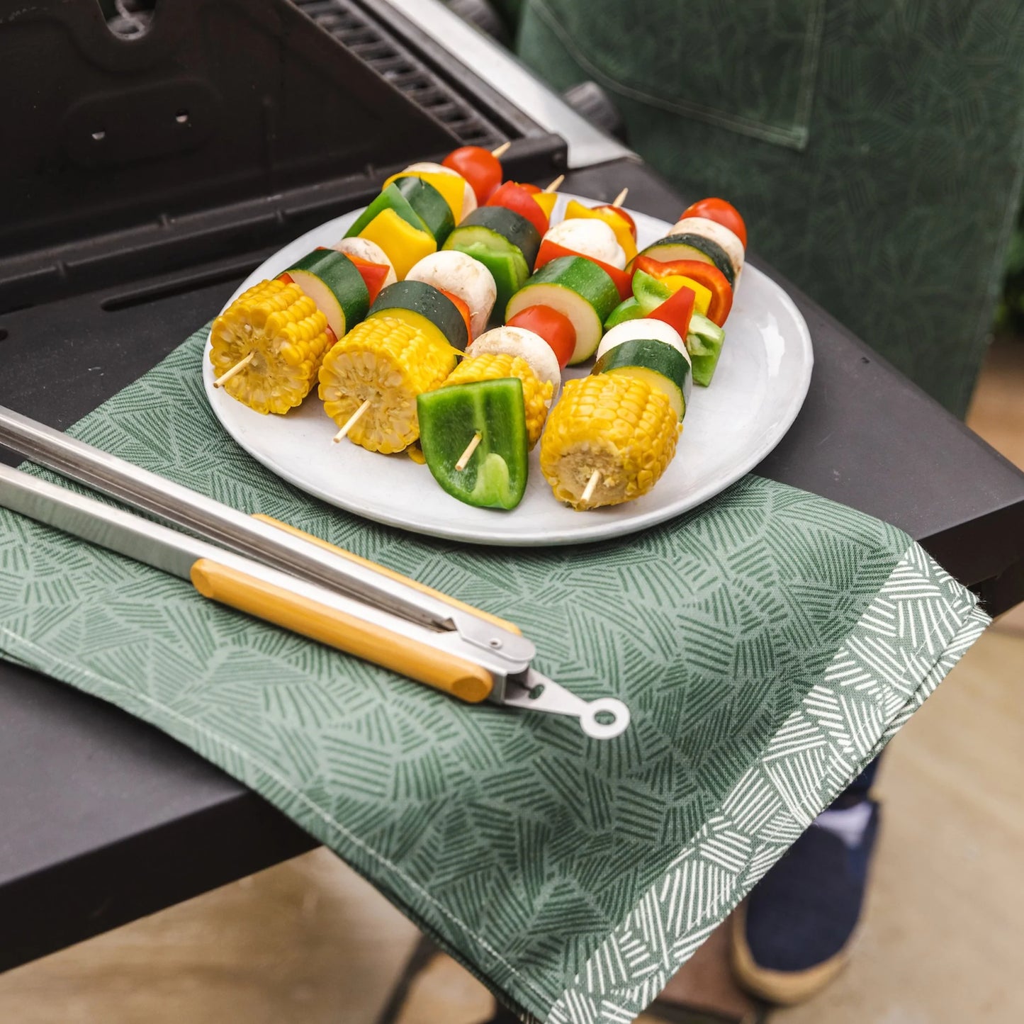 Tea Towel Recycled Cotton Sperrin BBQ