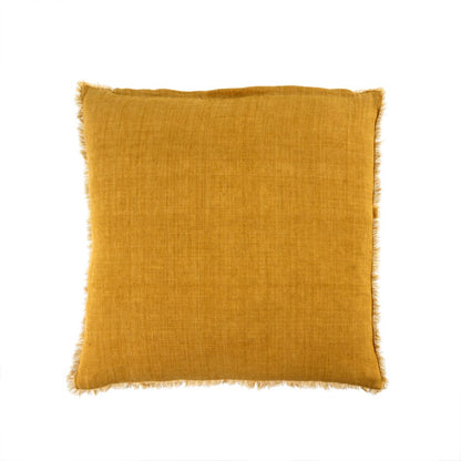 Lina Linen Pillow Cushion Honey