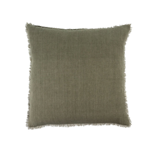 Lina Linen Pillow Cushion Laurel