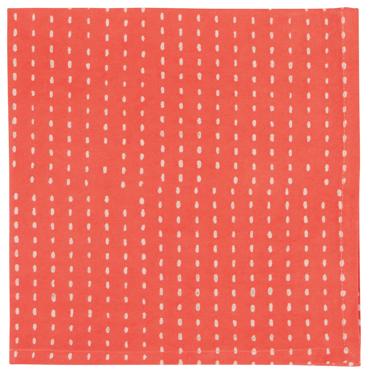 Block Print Gather Napkin Set of 4