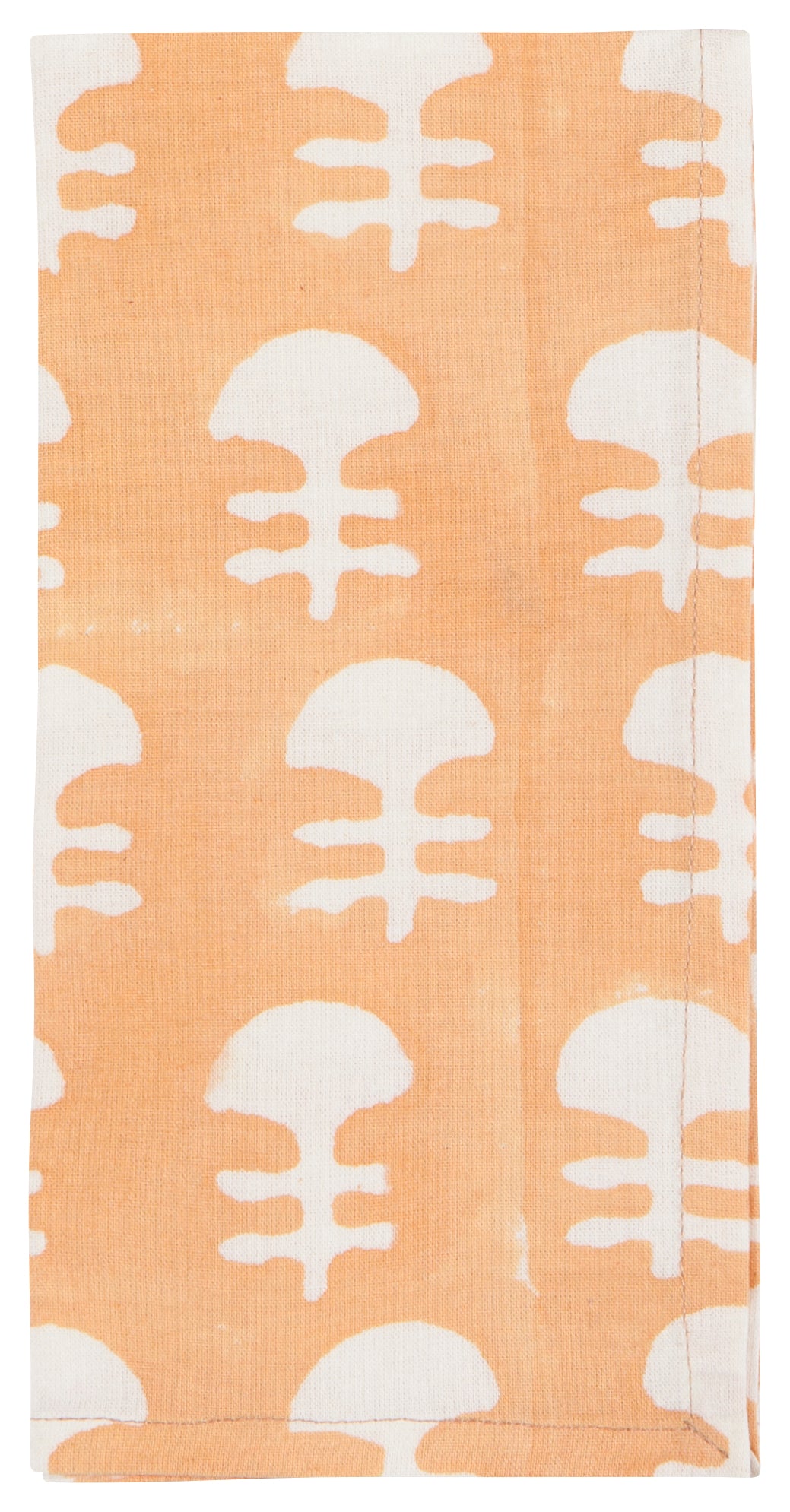 Block Print Gather Napkin Set of 4
