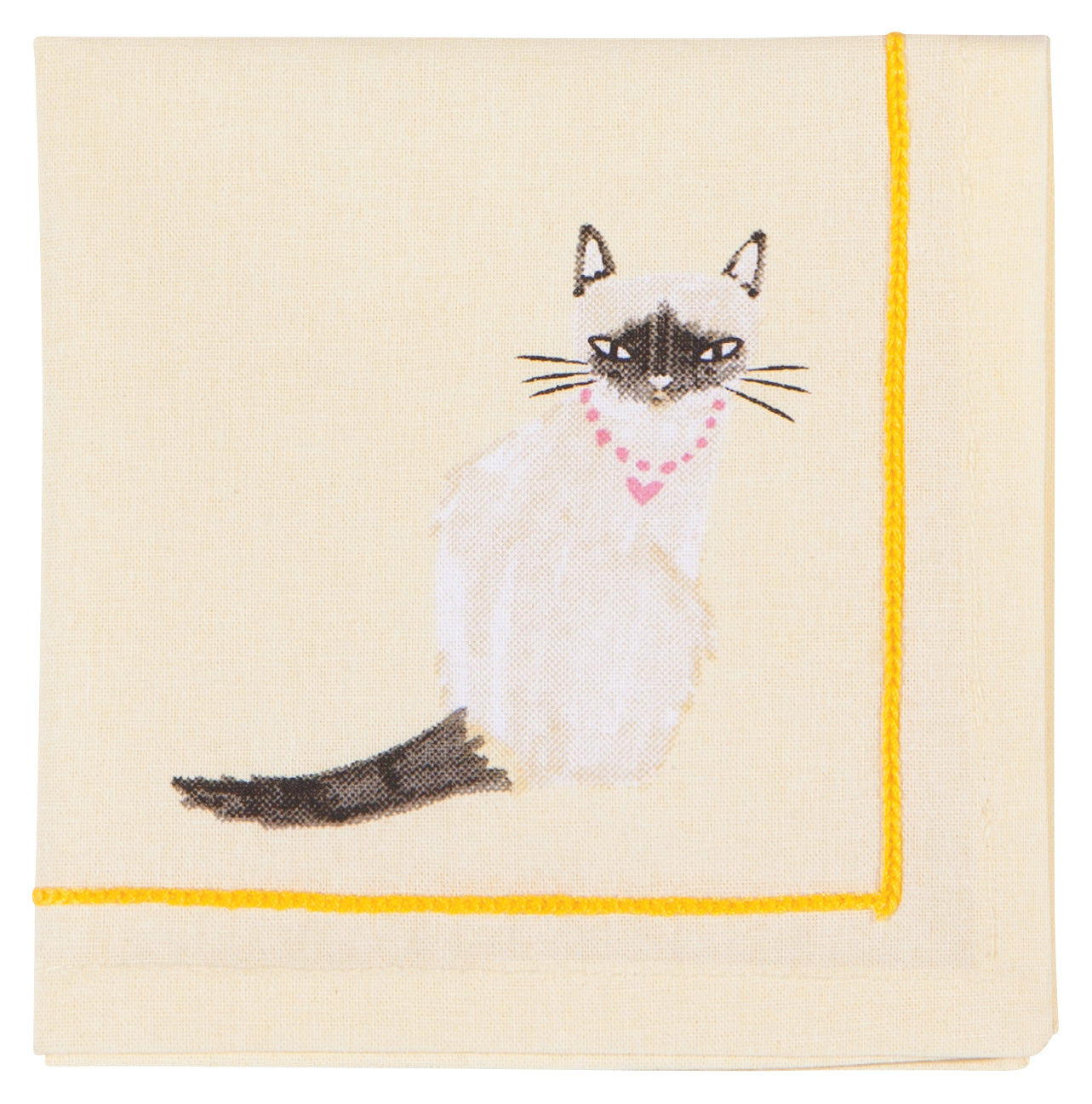 Cocktail Feline Fine Napkin Set Of 4