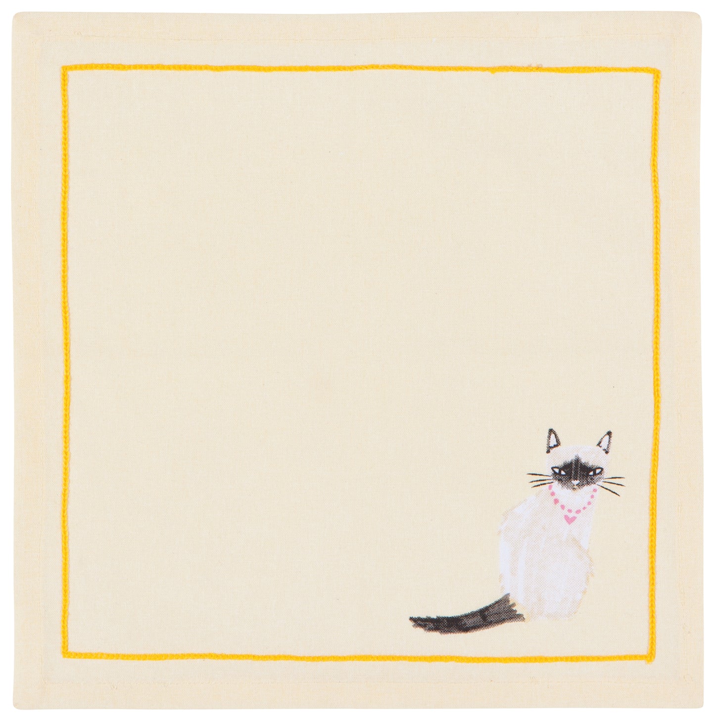 Cocktail Feline Fine Napkin Set Of 4