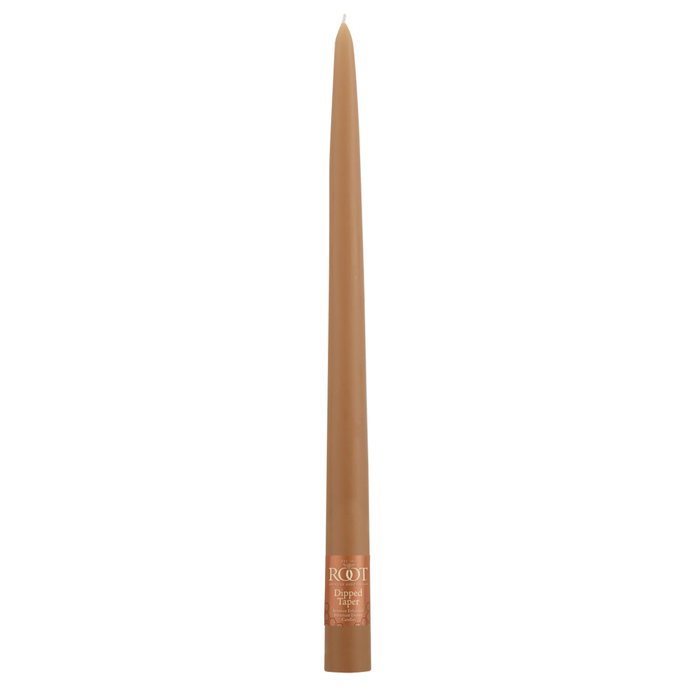 Taper Candle 12" x 7/8" Beeswax