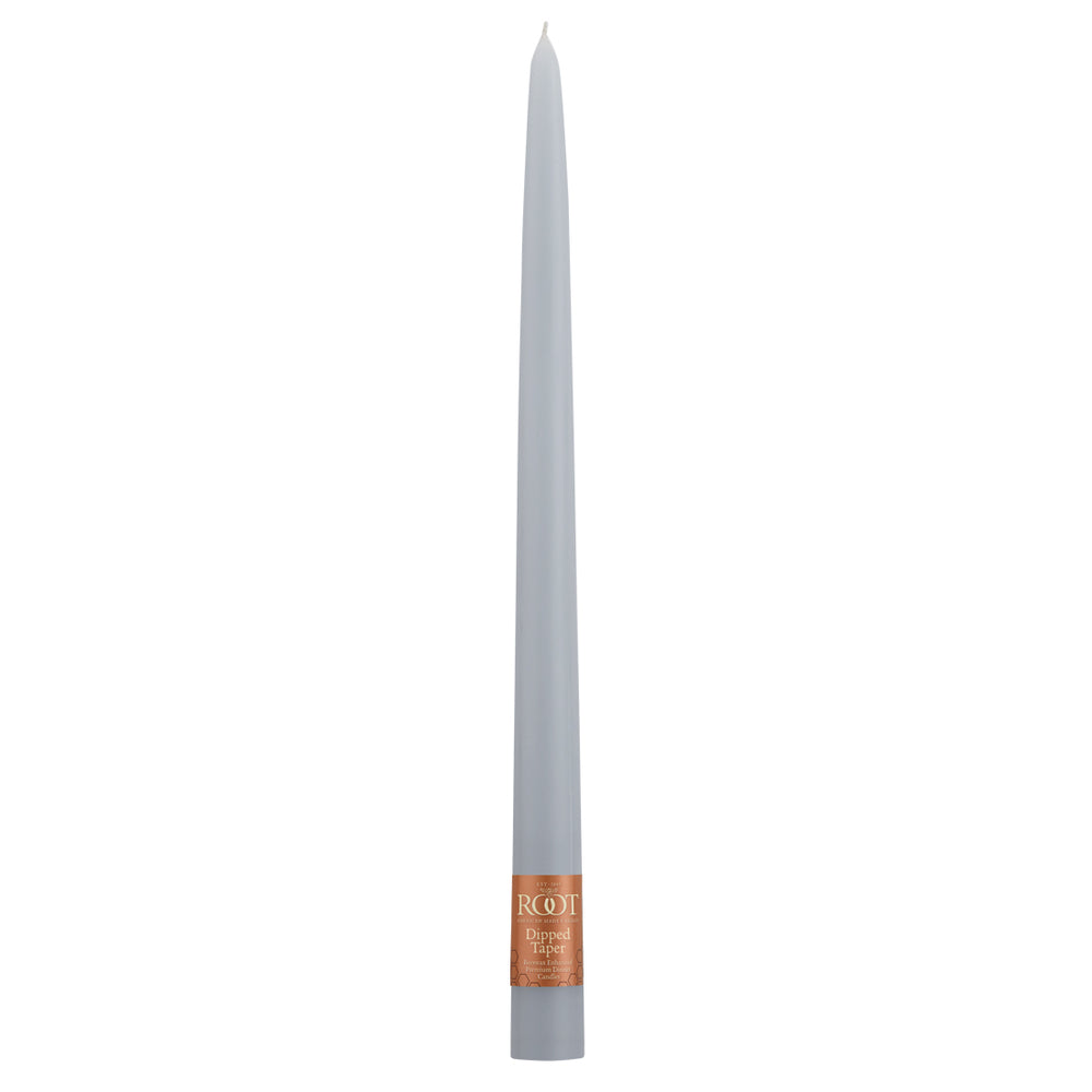 Taper Candle 12" X 7/8" Platinum