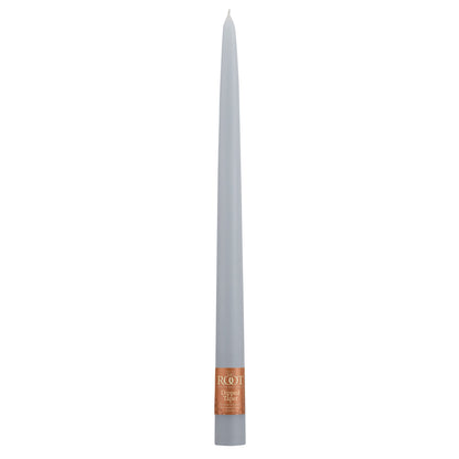 Taper Candle 12" X 7/8" Platinum