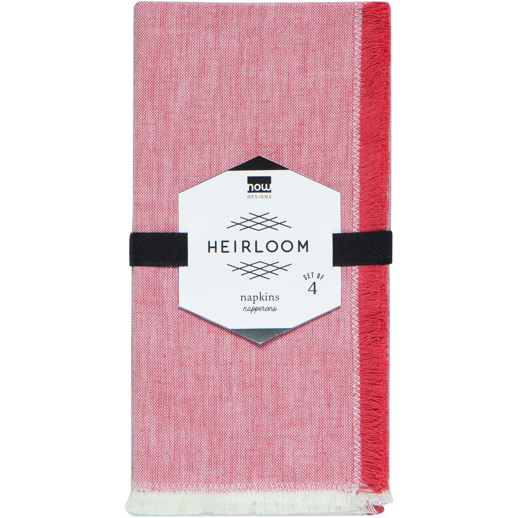Clay Heirloom Chambray Napkin Set of 4