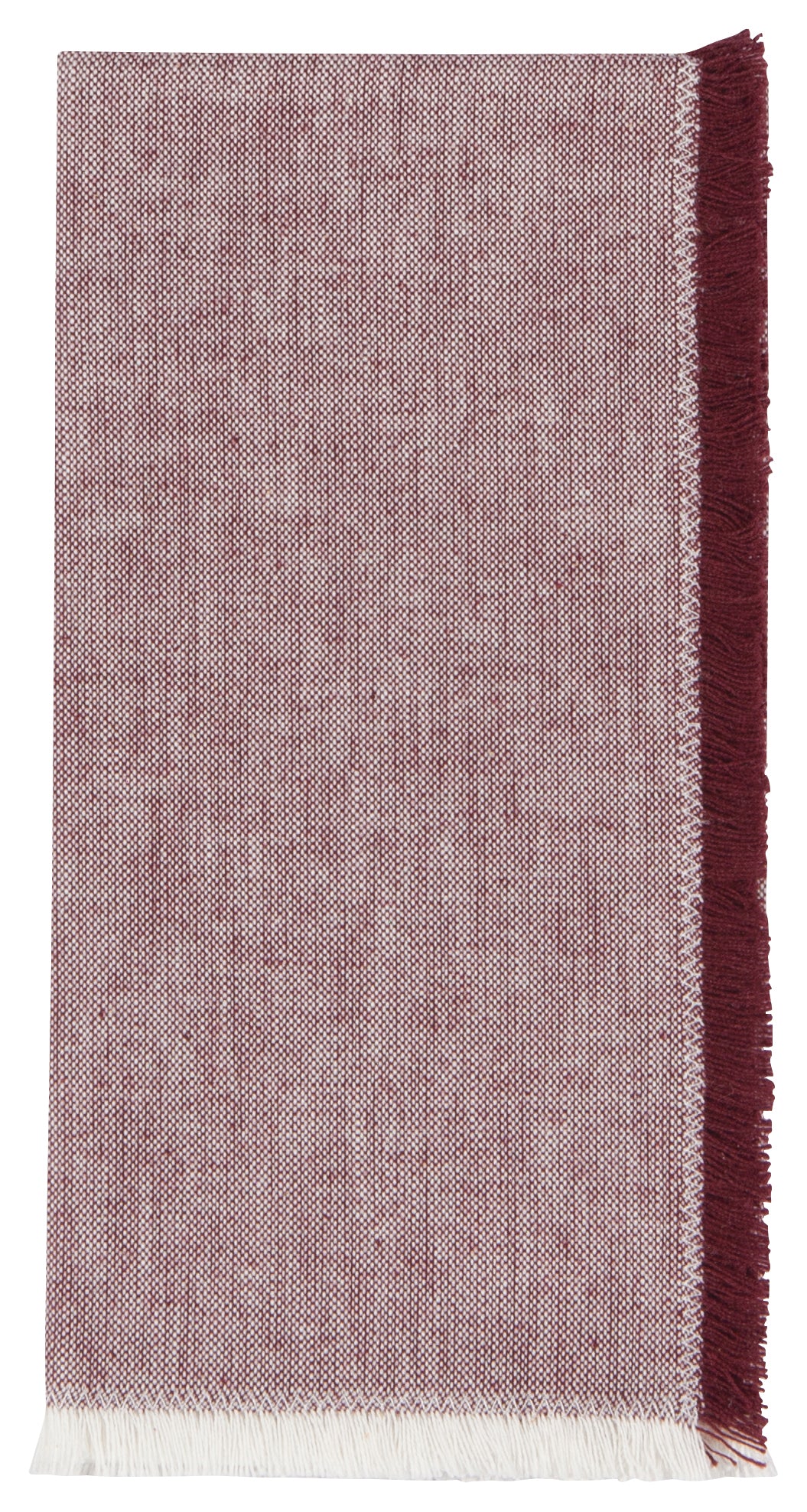 Wine Heirloom Chambray Napkins Set of 4