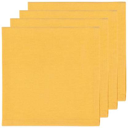 Spectrum Honey Napkin Set of 4