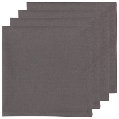 Spectrum Charcoal Napkin Set of 4