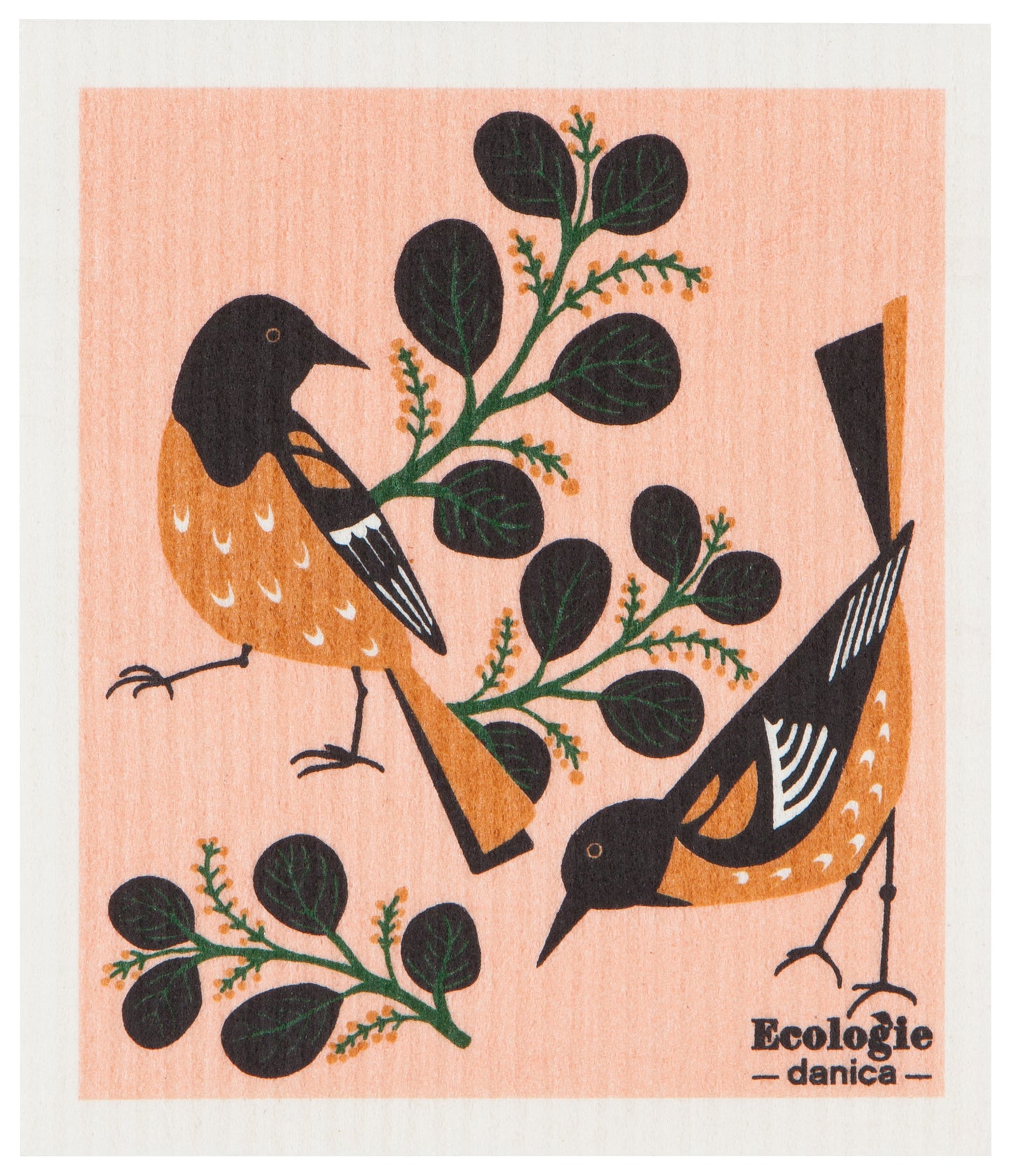 Swedish Dishcloth Orioles