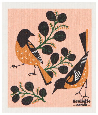 Swedish Dishcloth Orioles