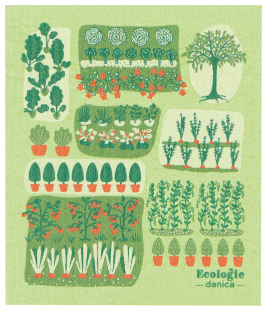 Swedish Dishcloth Garden Plots