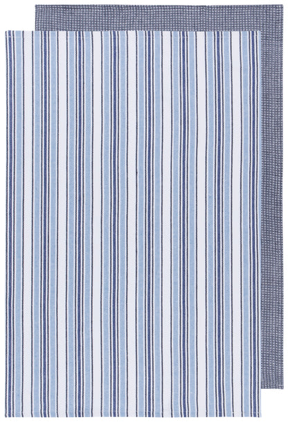 Second Spin Stripe Horizon Tea Towel Set of 2