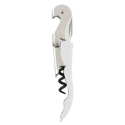 Double Hinged Corkscrew In White