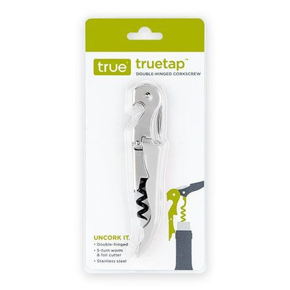 Double Hinged Corkscrew In White