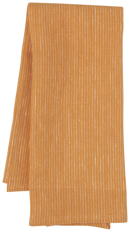 Linen Heirloom Ochre Tea Towel
