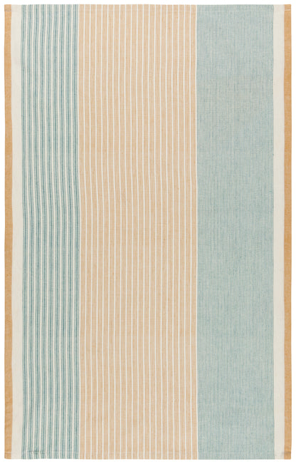 Array Stripe Lagoon Tea Towel Set Of 2