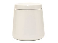 Standard Round Canister White