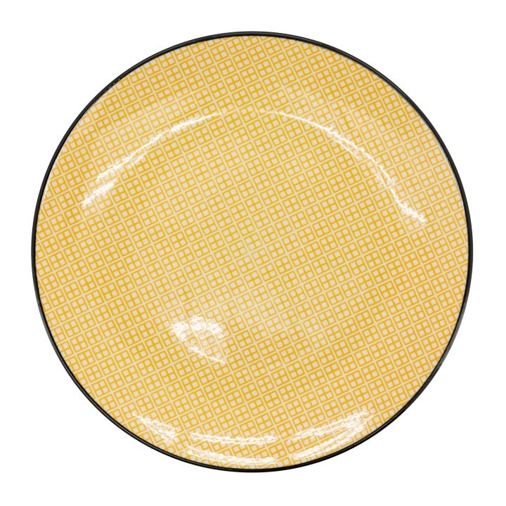 Kiri 8.5 Side Plate Yellow with Black Trim