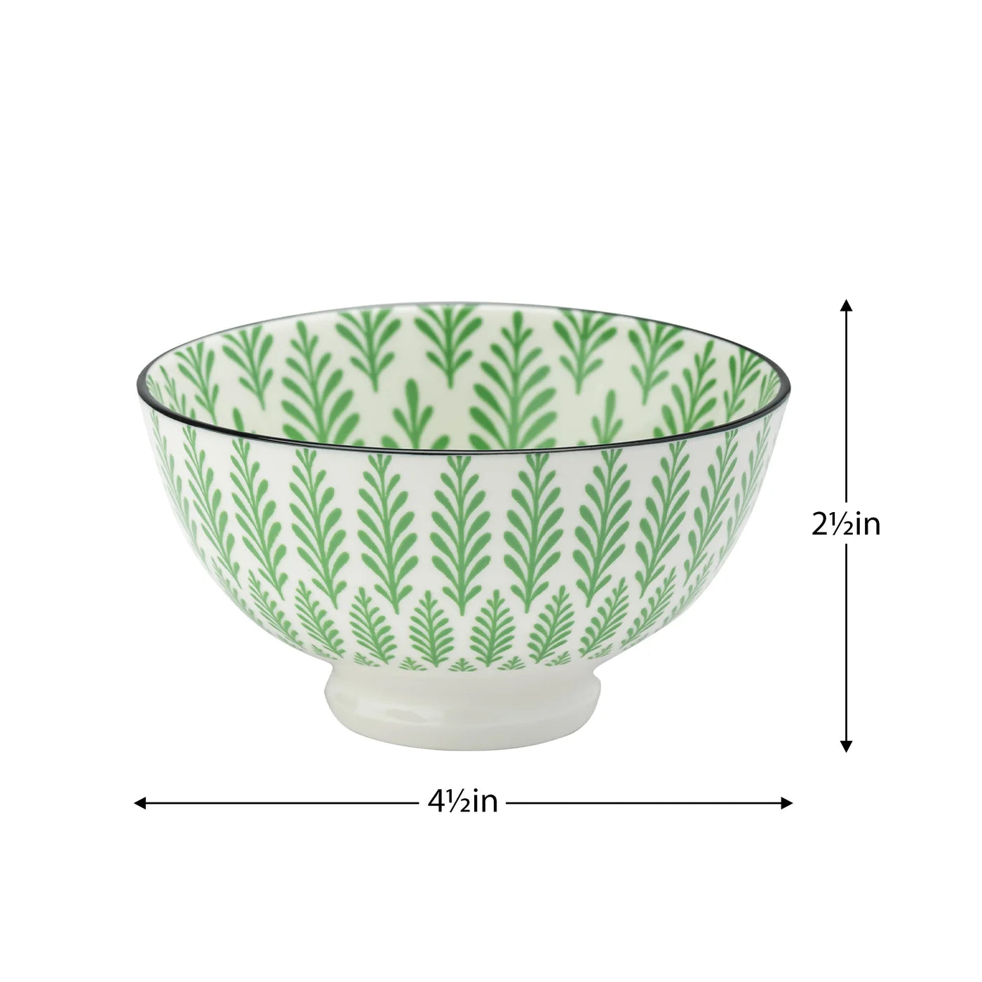 Kiri 4.5" Bowl Green Cyprus