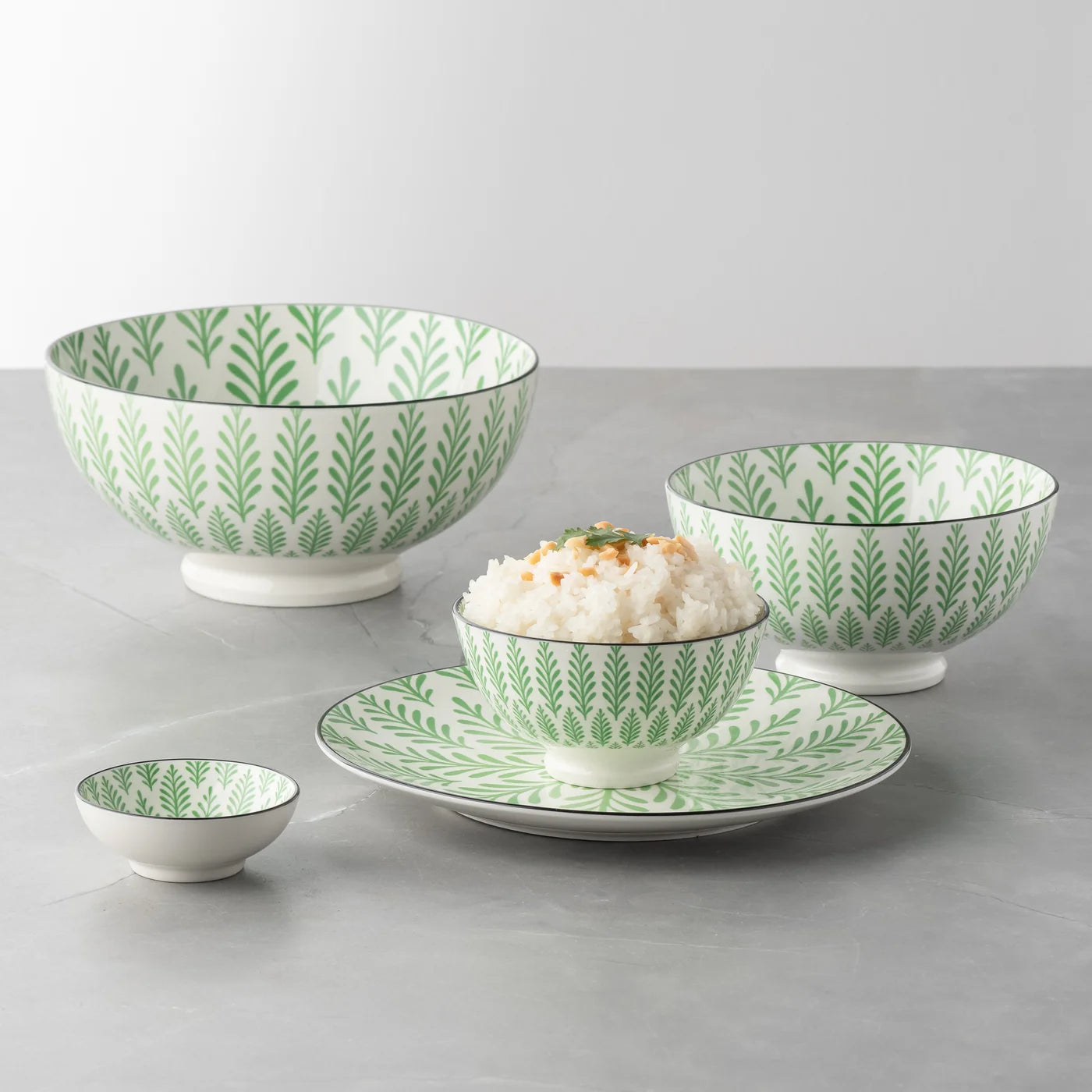 Kiri 4.5" Bowl Green Cyprus