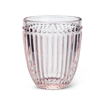 Dot & Panel Tumbler Pink 4"H 10oz