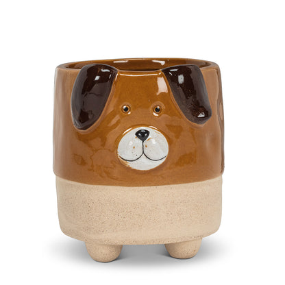 Dog Planter Large 4.5"H