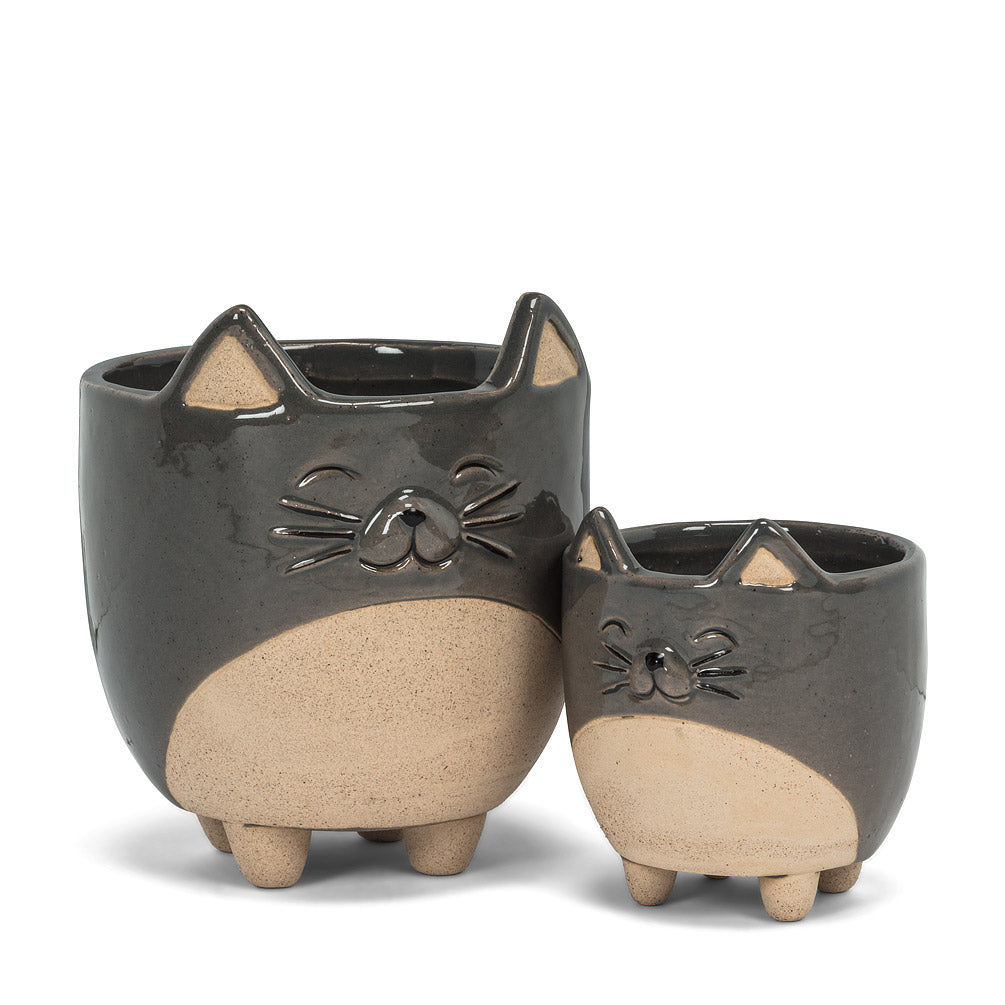 Cat Planter Small 3"H