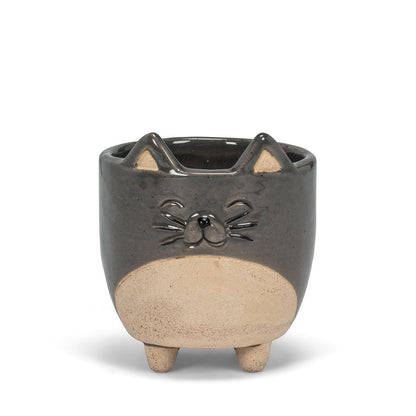Cat Planter Small 3"H