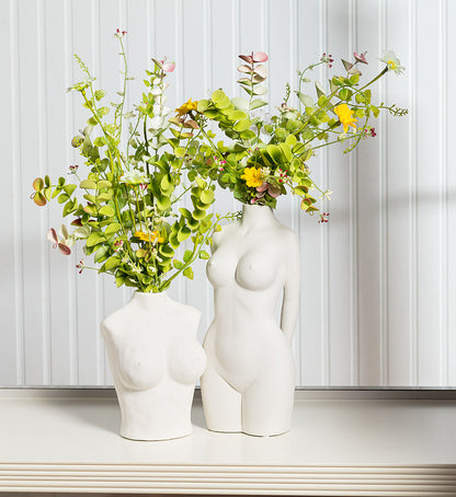 Torso Vase White